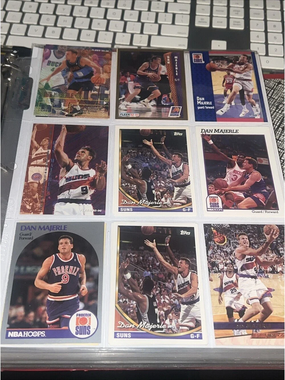 Lot Of 16 Dan Majerle Basketball Cards Phoenix Suns